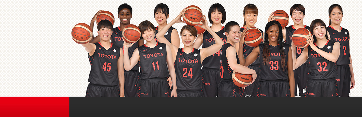 トヨタ自動車 アンテロープス チームロスター チーム紹介 Wリーグ バスケットボール女子日本リーグ 公式サイト