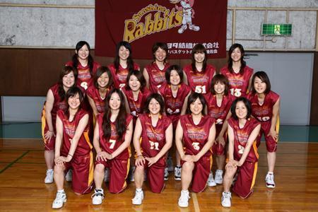 トヨタ紡織 サンシャインラビッツ チームロスター チーム紹介 Wリーグ バスケットボール女子日本リーグ 公式サイト