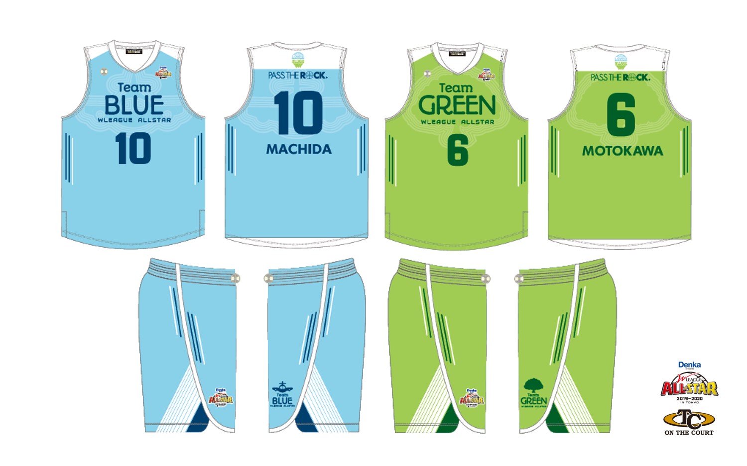 Wリーグオールスター 2019-20 ユニフォームデザイン決定！
